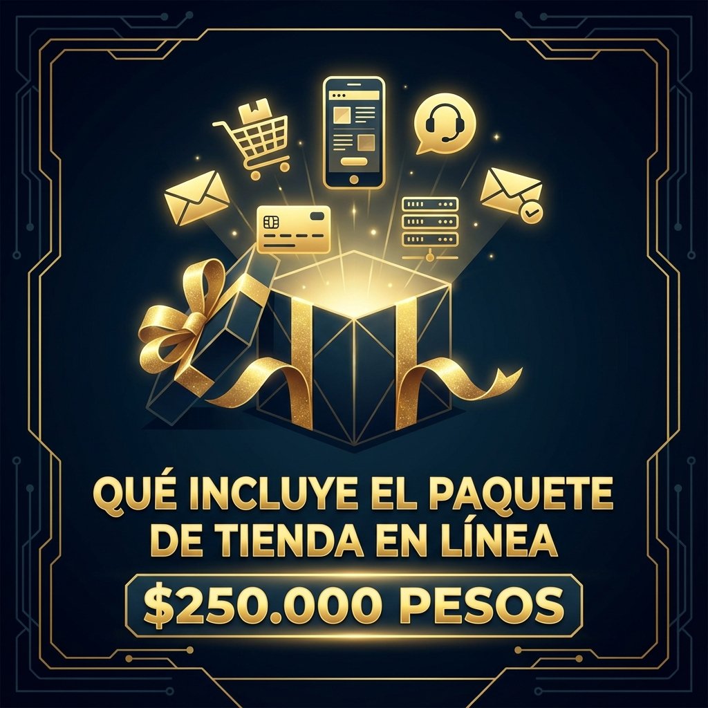 Paquete Tienda Online $250.000
