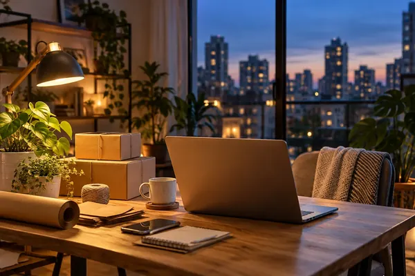 Emprender desde casa: foto gratis sin copyright de emprendedores