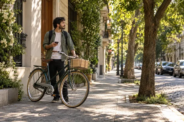 Entrega en bicicleta: foto gratis sin copyright de envíos y packaging