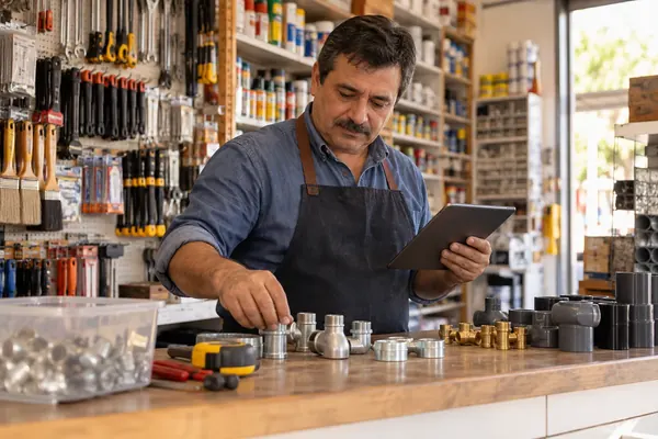 La ferretería también vende online: foto gratis sin copyright de comercios y atención al cliente