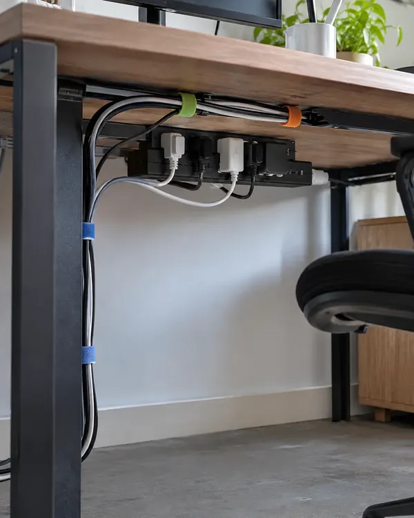Ordenar los cables: foto gratis sin copyright de oficina y gestión del negocio