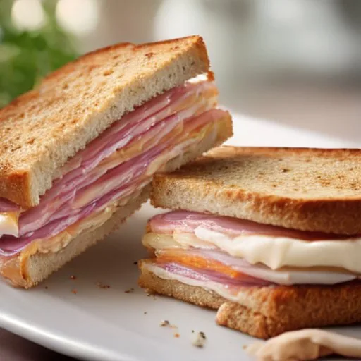 Tostado de jamón y queso