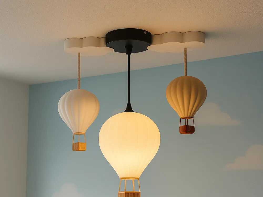 Lámpara Globo Aerostático, foto 5. CH Home. Chechu Studio