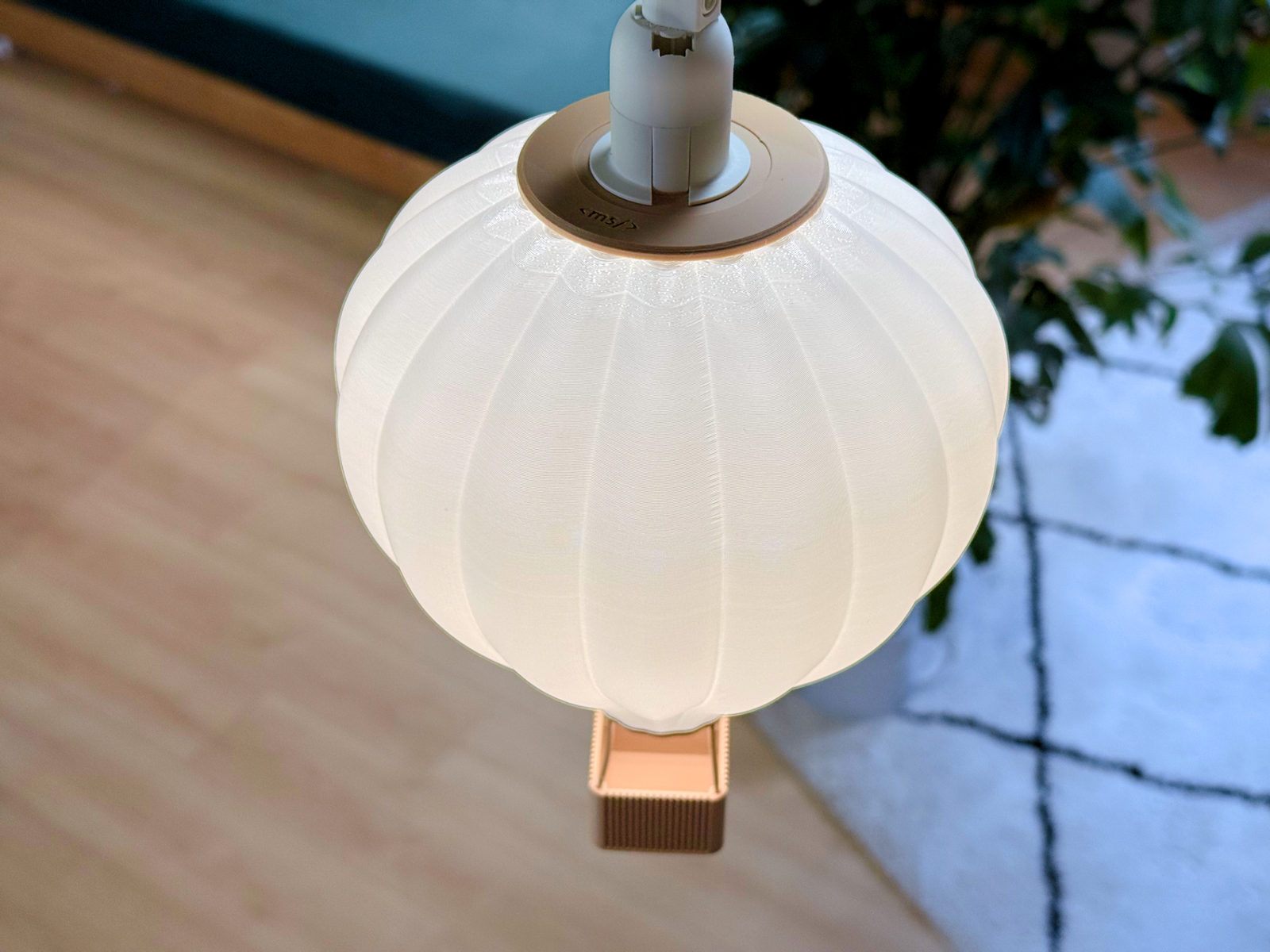Lámpara Globo Aerostático, foto 4. CH Home. Chechu Studio