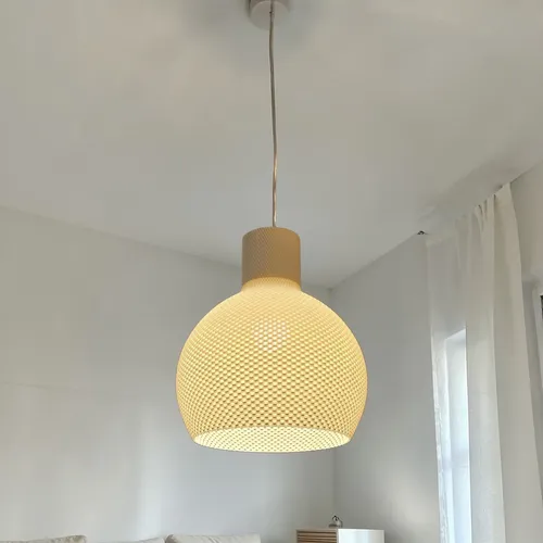 Lámpara Colgante Nórdica LED Cálida | Techo Impresa 3D. CH Home. Chechu Studio