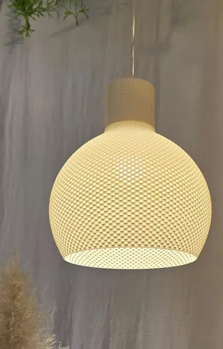 Lámpara Colgante Nórdica LED Cálida | Techo Impresa 3D. CH Home. Chechu Studio