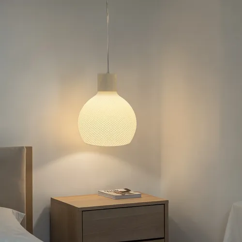 Lámpara Colgante Nórdica LED Cálida | Techo Impresa 3D, foto 3. CH Home. Chechu Studio