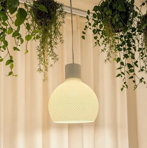 Lámpara Colgante Nórdica LED Cálida | Techo Impresa 3D, foto 5. CH Home. Chechu Studio