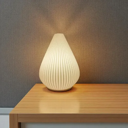 Combo X2 Velador Cono 3D | Diseño Geométrico Minimalista. CH Home. Chechu Studio