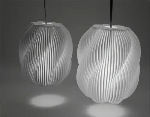 Lámpara Colgante Espiral 3D | Decorativa Diseño Dinámico, foto 3. CH Home. Chechu Studio