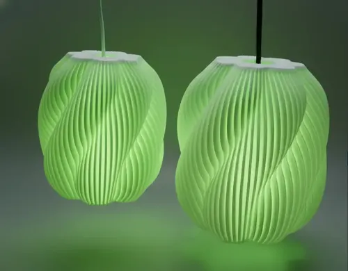 Lámpara Colgante Espiral 3D | Decorativa Diseño Dinámico, foto 9. CH Home. Chechu Studio