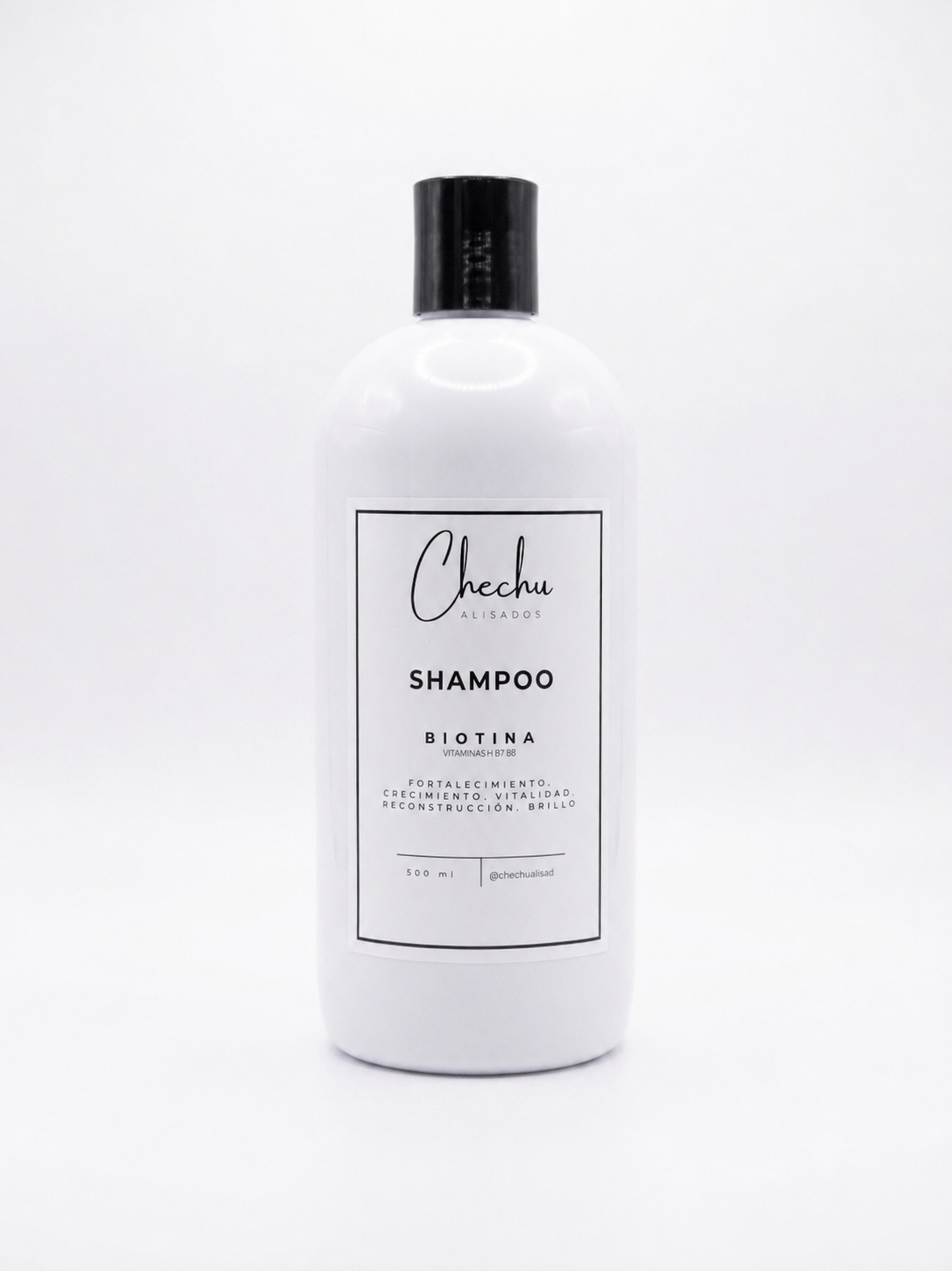 Shampoo Biotina. Chechu Studio