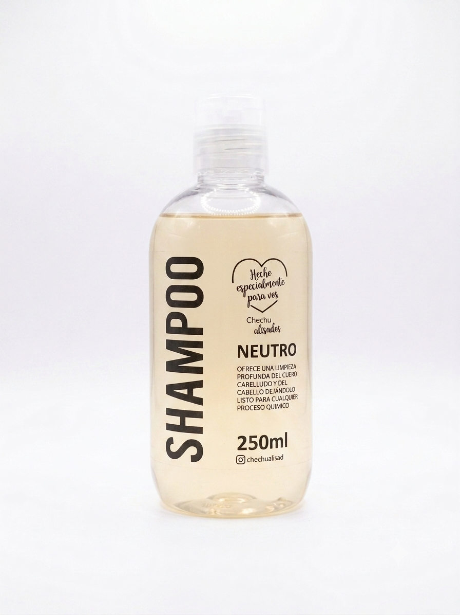 Shampoo Neutro. Chechu Studio