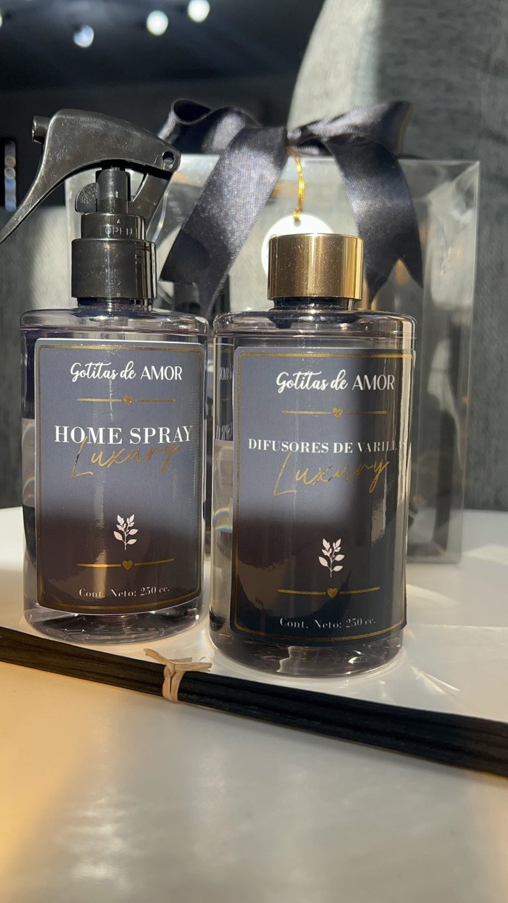 Difusor y Home Spray Luxury