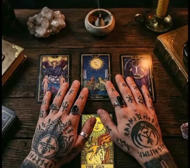 Orientación en vínculos amorosos: imagen de la cuenta de Instagram de León Tarot
